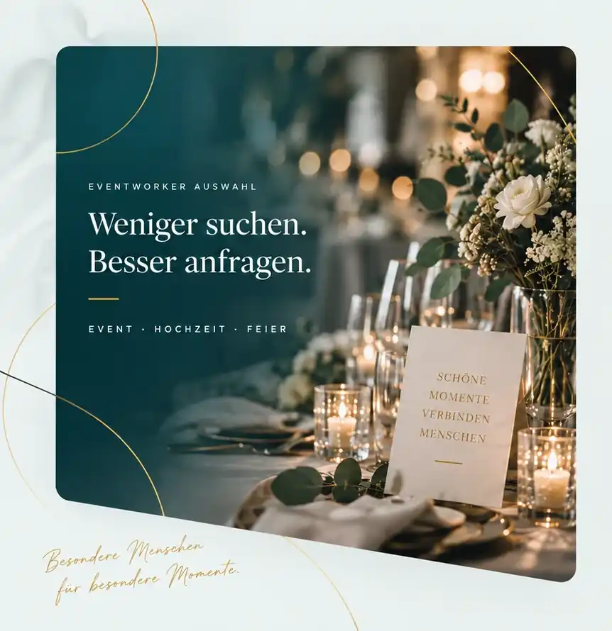 Eventdienstleister und Hochzeitsdienstleister für Hochzeiten, Events und Feiern finden
